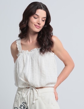 Blusa De Tirantes Free People Para Mujer