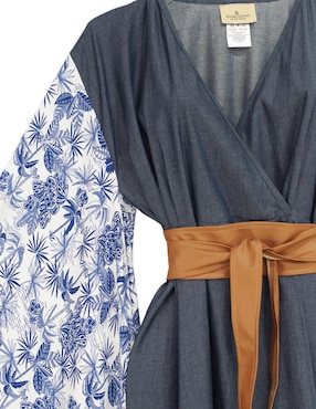 Vestido midi casual Angelozano para mujer