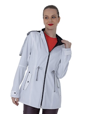 Gabardina impermeable Shyla para mujer