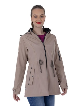 Gabardina Impermeable Shyla Para Mujer