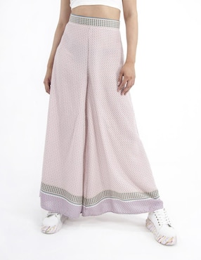 Pantalón relaxed Angelozano amplio para mujer