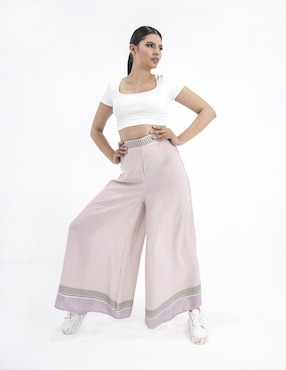 Pantalón relaxed Angelozano amplio para mujer