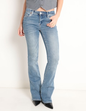 Jeans Campana Blank NYC Corte Cintura Alta Para Mujer