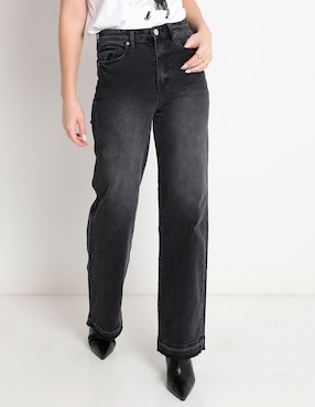 Jeans Straight Blank NYC Corte Cintura Para Mujer