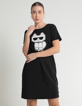 Vestido Arriba De La Rodilla Casual Karl Lagerfeld Paris Para Mujer