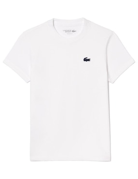 Playera manga corta Lacoste cuello redondo para mujer