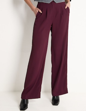 Pantalón French Connection Straight Para Mujer