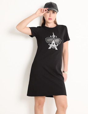 Vestido Arriba De La Rodilla Karl Lagerfeld Paris Para Mujer