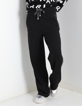 Pants Straight Karl Lagerfeld Paris Con Agujeta Para Mujer