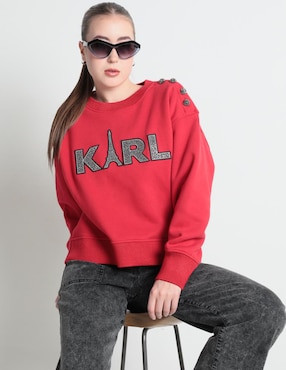 Sudadera Karl Lagerfeld Paris Para Mujer