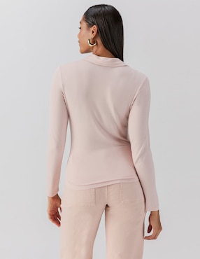 Blusa Sanctuary manga larga para mujer