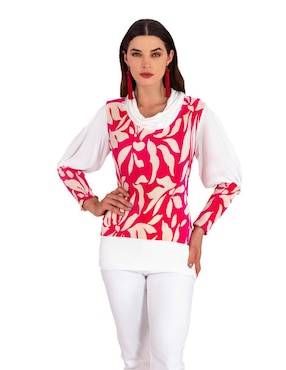 Blusa Beatriz Meade manga larga para mujer