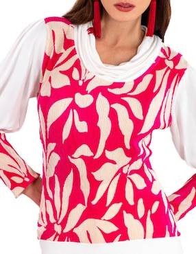 Blusa Beatriz Meade manga larga para mujer