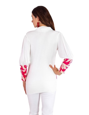 Blusa Beatriz Meade manga larga para mujer