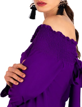 Blusa Beatriz Meade manga larga para mujer