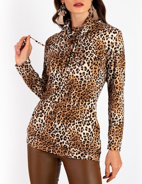 Sudadera con bolsa canguro Beatriz Meade para mujer