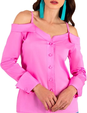 Blusa Beatriz Meade manga larga para mujer