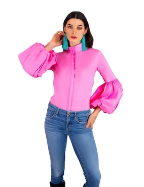 Blusa Beatriz Meade manga larga para mujer