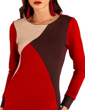 Vestido arriba de la rodilla casual Beatriz Meade para mujer