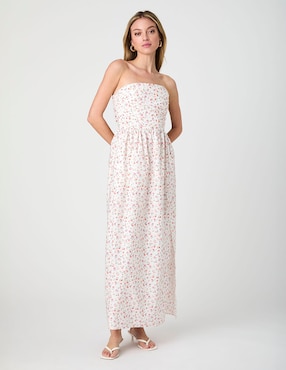 Vestido largo casual French Connection para mujer