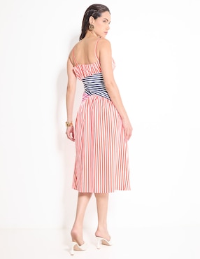 Vestido midi casual French Connection para mujer