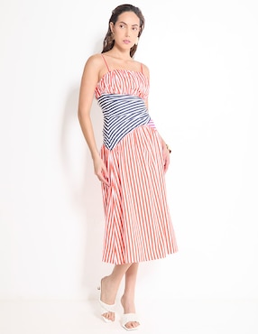 Vestido midi casual French Connection para mujer