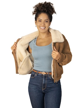 Chamarra casual Greenlander para mujer