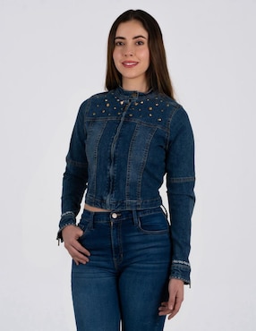 Chamarra Denim Ay Güey De Mezclilla Para Mujer