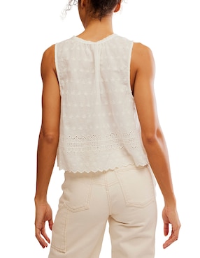 Blusa Free People sin mangas para mujer