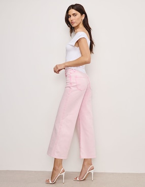 Jeans wide leg Good American para mujer