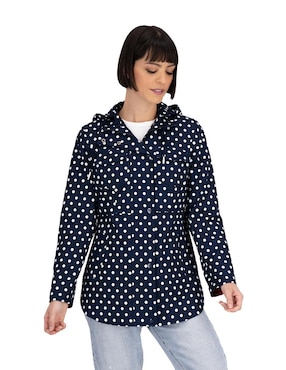 Gabardina con capucha Shyla para mujer