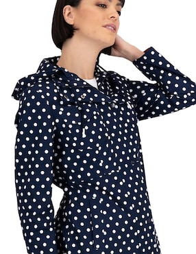 Gabardina con capucha Shyla para mujer