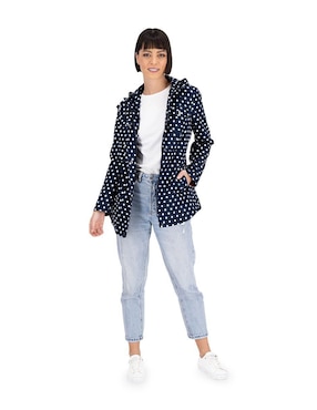 Gabardina con capucha Shyla para mujer