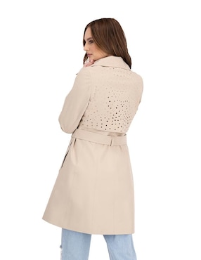 Gabardina con bolsillos Shyla para mujer