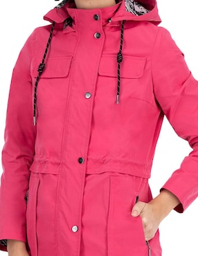 Gabardina con capucha Shyla para mujer