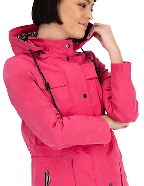 Gabardina con capucha Shyla para mujer