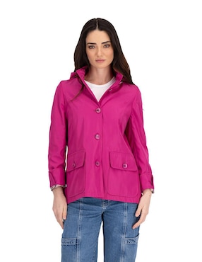 Gabardina con capucha Shyla para mujer