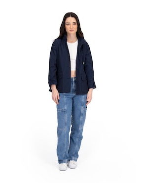Gabardina con capucha Shyla para mujer