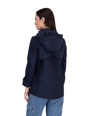 Gabardina con capucha Shyla para mujer