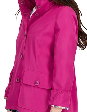 Gabardina con capucha Shyla para mujer