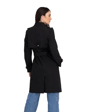 Gabardina con bolsillos Shyla para mujer