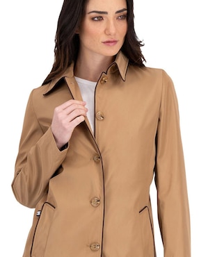 Gabardina con bolsillos Shyla para mujer