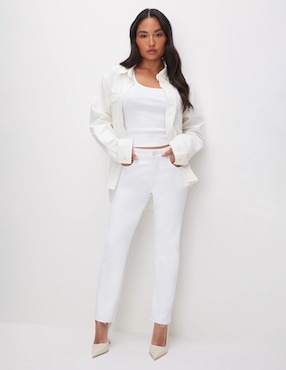 Jeans straight Good American para mujer