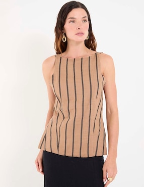 Blusa de tirantes Kur.Kuma para mujer
