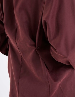 Blusa camisera Kur.Kuma manga larga para mujer