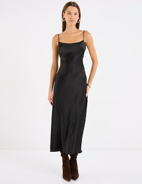 Vestido crop formal Kur.kuma para mujer