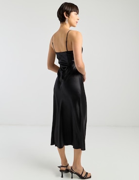 Vestido crop formal Kur.kuma para mujer