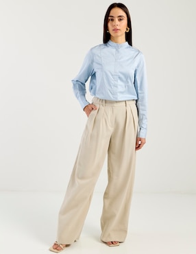 Pantalón relaxed Kur.Kuma amplio para mujer