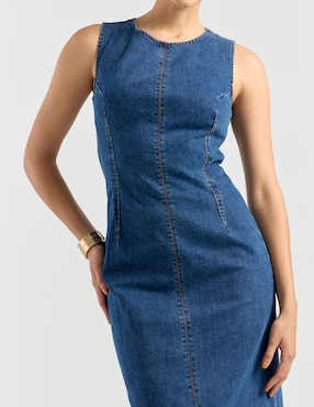 Vestido crop casual Kur.Kuma para mujer