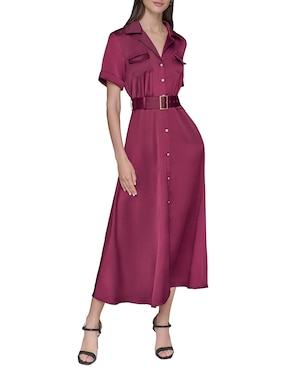 Vestido crop casual Karl Lagerfeld Paris para mujer